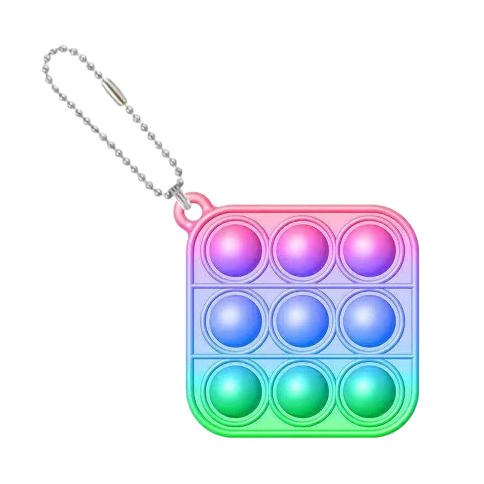Mini Push Pop Blase Sensorischen Spielzeug Autismus Bedürfnisse Squishy Stressabbau Spielzeug Erwachsene Kind Lustige Anti-stress Pop-es Zappeln Keychain: A