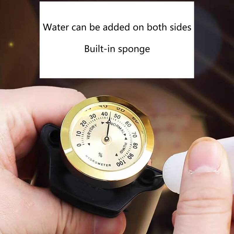 Guitar Humidifier - 2-in-1 Humidity Care System for Humitar Acoustic Guitar Humidifier Hygrometer