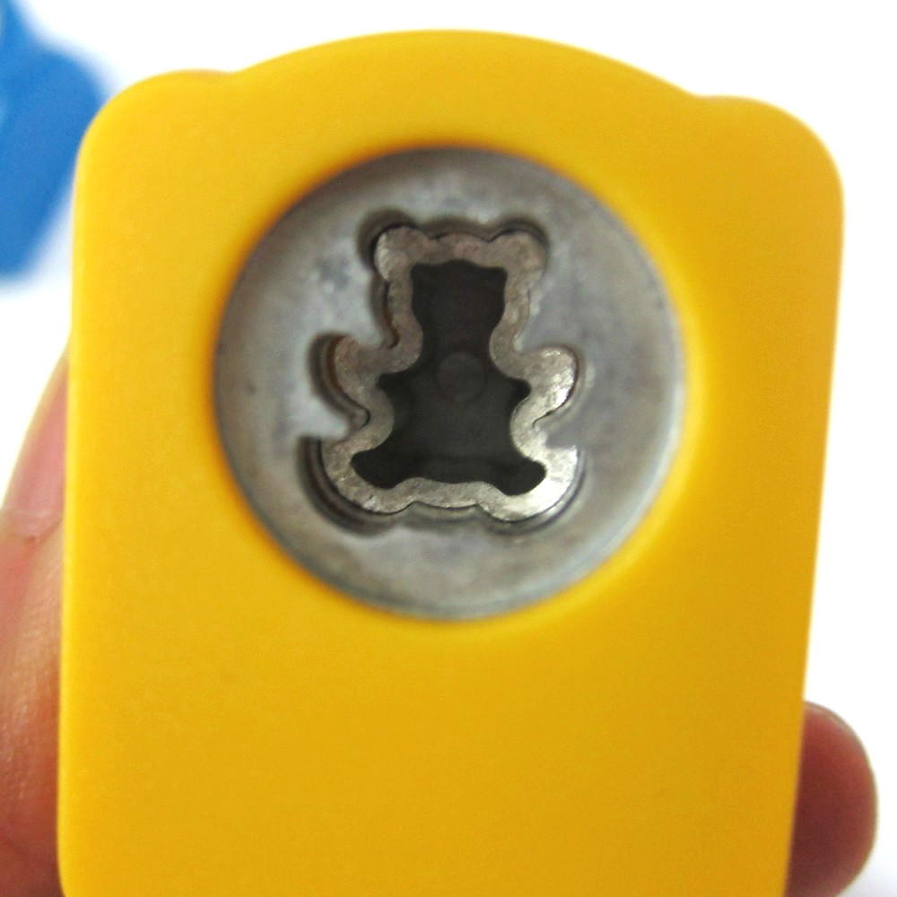 1PC 15mm Kids Scrapbooking Punches Handmade Card Craft Printing Hole Punch DIY Paper Craft bear Shape