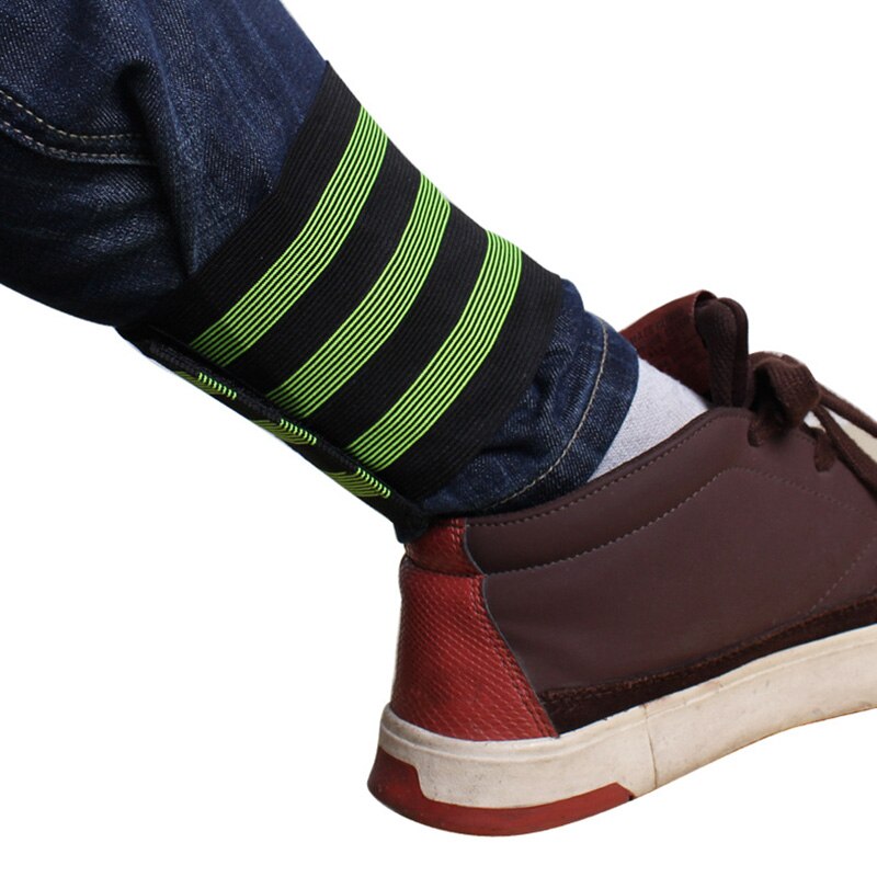 1 Paar Beam Broek Riem Fiets Veiligheid Broek Band Been Riem Riem Fietsen Makkelijk Tie Vaste Broek Veiligheid Racefiets been Broek Clip: Default Title