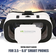 VR Bril Virtual Reality Ondersteuning 1080P Mini 3D Bril Thuis Privatetheater 4.7-6.0 Inch Smart Phone VR Case Game