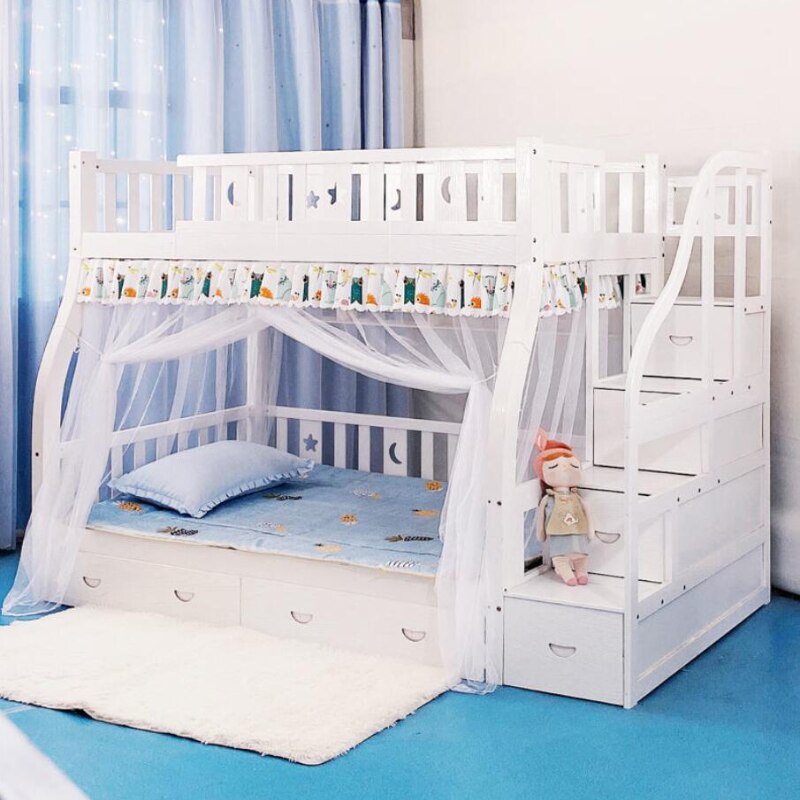 Princess Style Bunk Bed Mosquito Net (Not including bed) Children's Room Bedding Student Dormitory Anti-mosquito Mosquito F8452