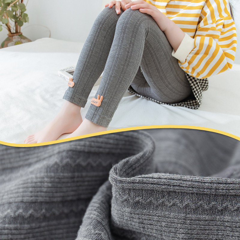 Nuovi Leggings primaverili e autunnali per bambini moda coreana tendenza dei cartoni animati ragazze comode abbigliamento esterno pantaloni in cotone