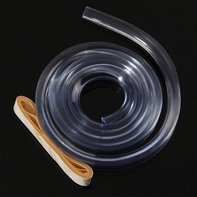 Baby baby glazen tafelrand meubelbeschermingsstrip horror crash bar hoek schuim bumper botsing heldere bescherming babyveiligheid: 1