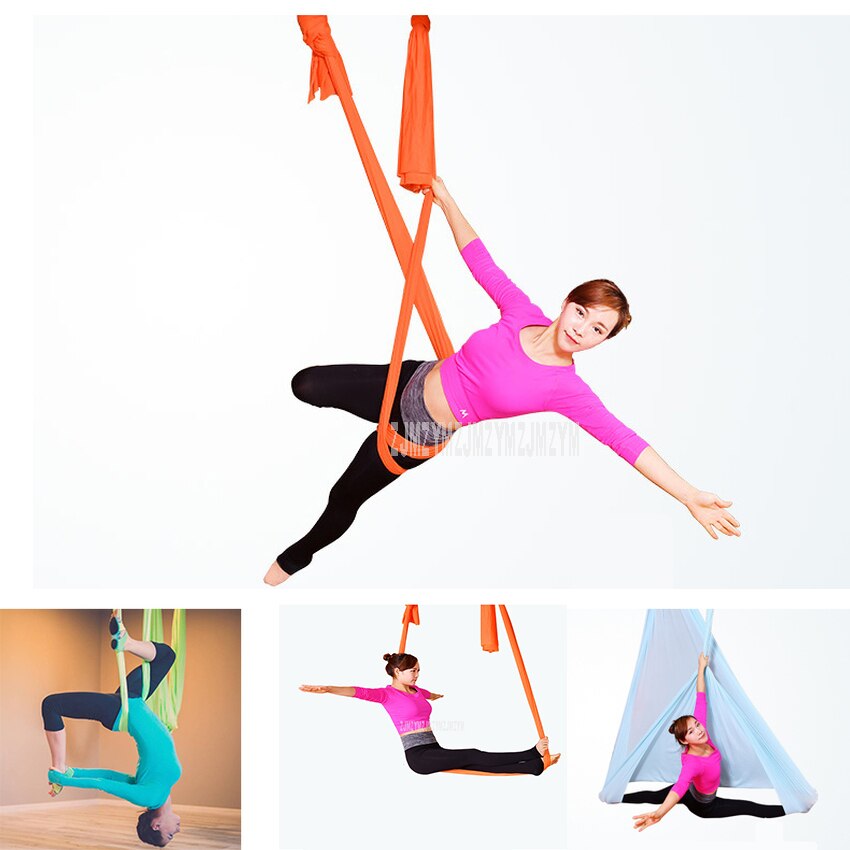 Hamac de Yoga aérien 4m/5m/6m/7m, Inversion Anti-gravité, exercices de décompression, haute résistance, ceinture de suspension pour gymnastique à domicile