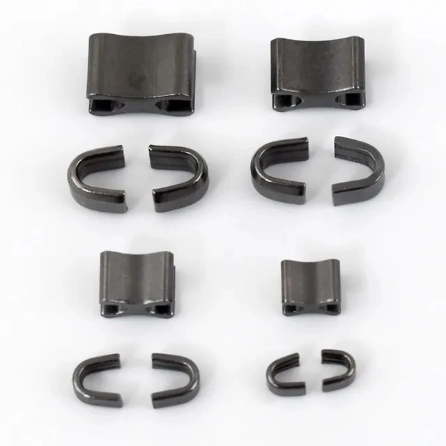 20/50 zestawów w kształcie litery U, metalowy zamek błyskawiczny, antypoślizgowe zamki błyskawiczne robić szycia zapinane zapinane na zamek błyskawiczne akcesoria: 10 / Złoto / Option5