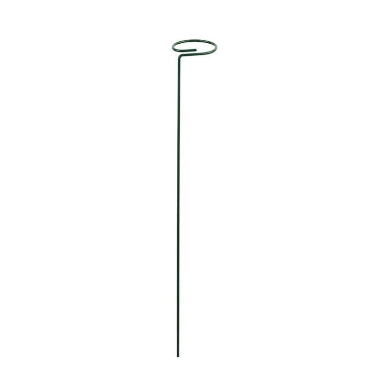 Garten Unterstützung Einatz Ring Metall Garten Anlage Unterstützt Einzigen Stamm Strauch Halfter G32A: Weiß