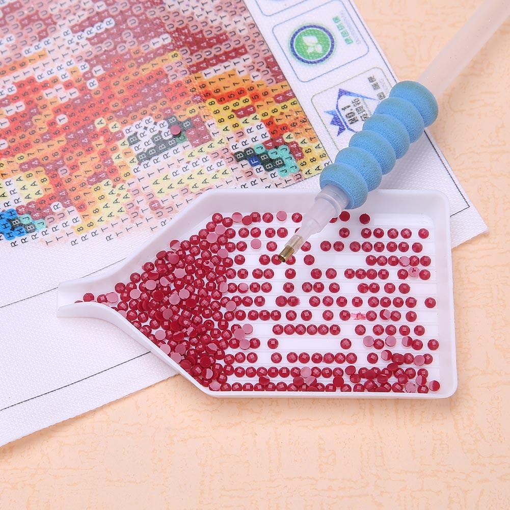 DIY Diamond Painting Tools Set 5D Diamond Painting Cross Stitch Accessories Embroidery Pen Mosaic Glue Pen Kit Tweezers