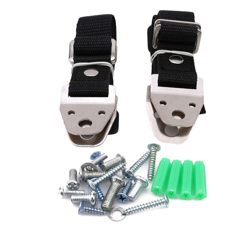 Baby Veiligheid Anti-Tip Bandjes Voor Platte Tv En Meubilair Muur Band Kind Lock Bescherming Van Kinderen Kids Producten 2 Stks/pak