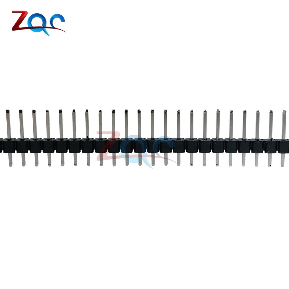 10Pcs Single Row 40Pin 2.54mm Round Female Pin Header