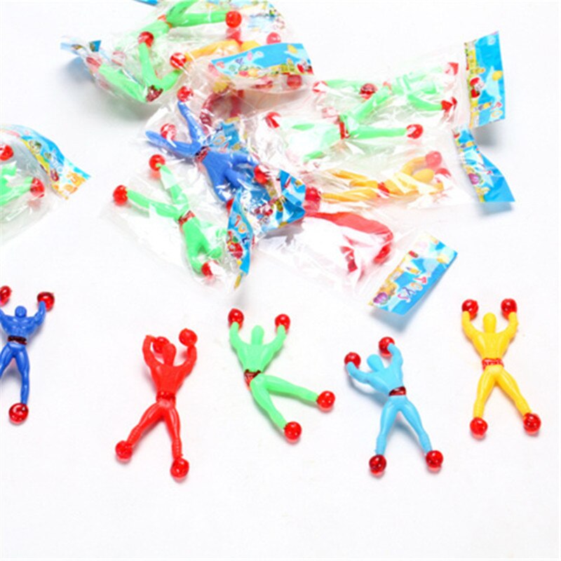 1Pc blague blague jouet coloré drôle viscosité Personage aléatoire Halloween enfants enfants Gags & blagues pratiques: 1pcs random