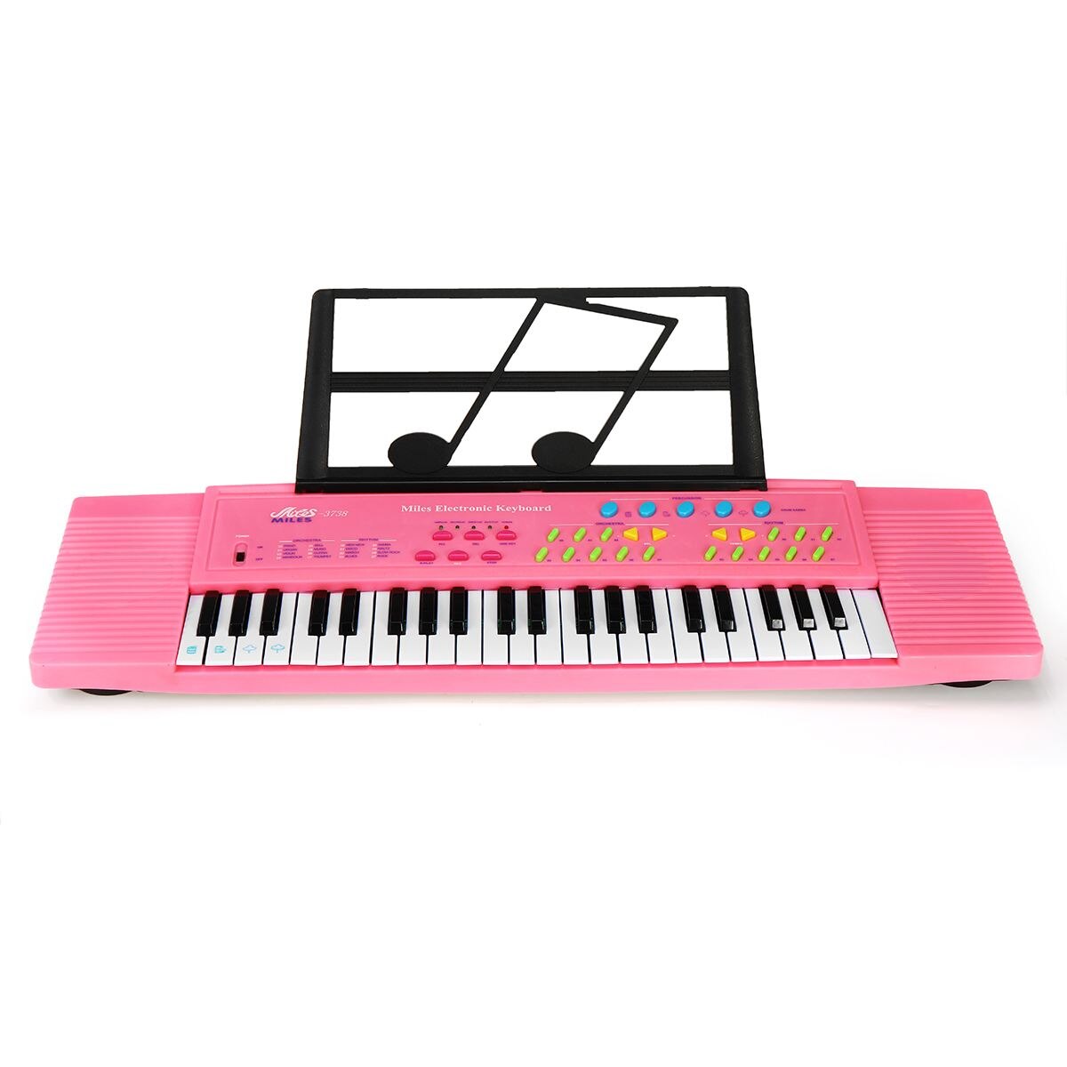 44 Toetsen Digitale Elektronische Toetsenbord Piano Met Microfoon Muziek Stand Kinderen Speelgoed Elektronische Piano Muziek Verlichting: Roze