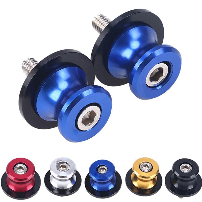 2pcs/lot Universal Motorcycle Accessories Parts Swingarm Spool Sliders 6mm Swing Arm Spools Sliders
