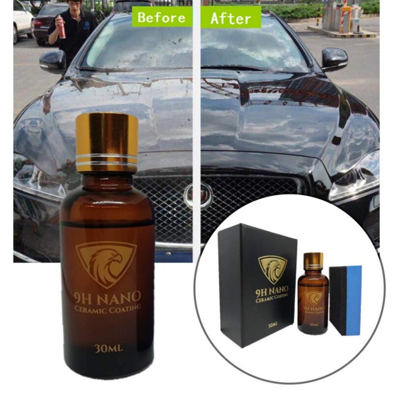 9H NANO double-core titanium-plated crystal car paint surface plating crystal ceramic plated crystal