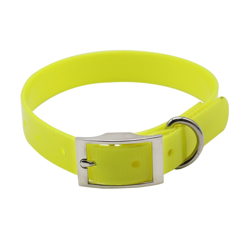 Grote Hond Kraag Verstelbare Tpu Duurzaam Waterdicht Huisdier Halsband Voor Puppy Strap Pure Kleur Hond Accessoires