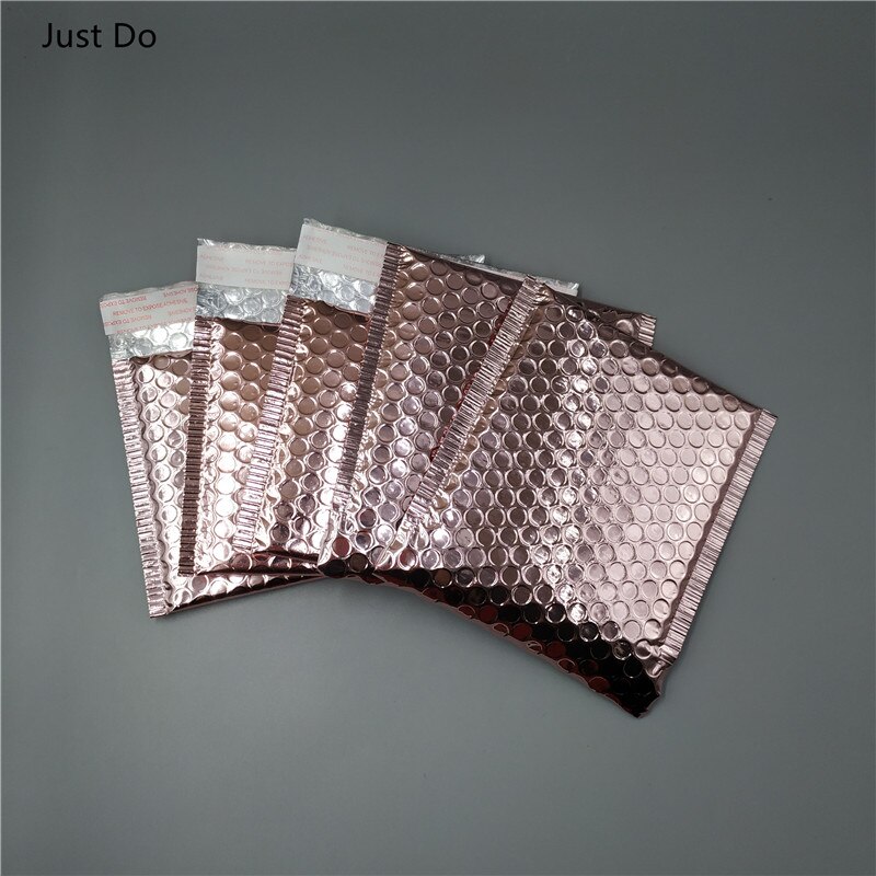 20Pcs Rose Gold Bubble Mailer Gewatteerde Envelop Self Seal Mailing Tas Bubble Envelop Envelop Post Tassen