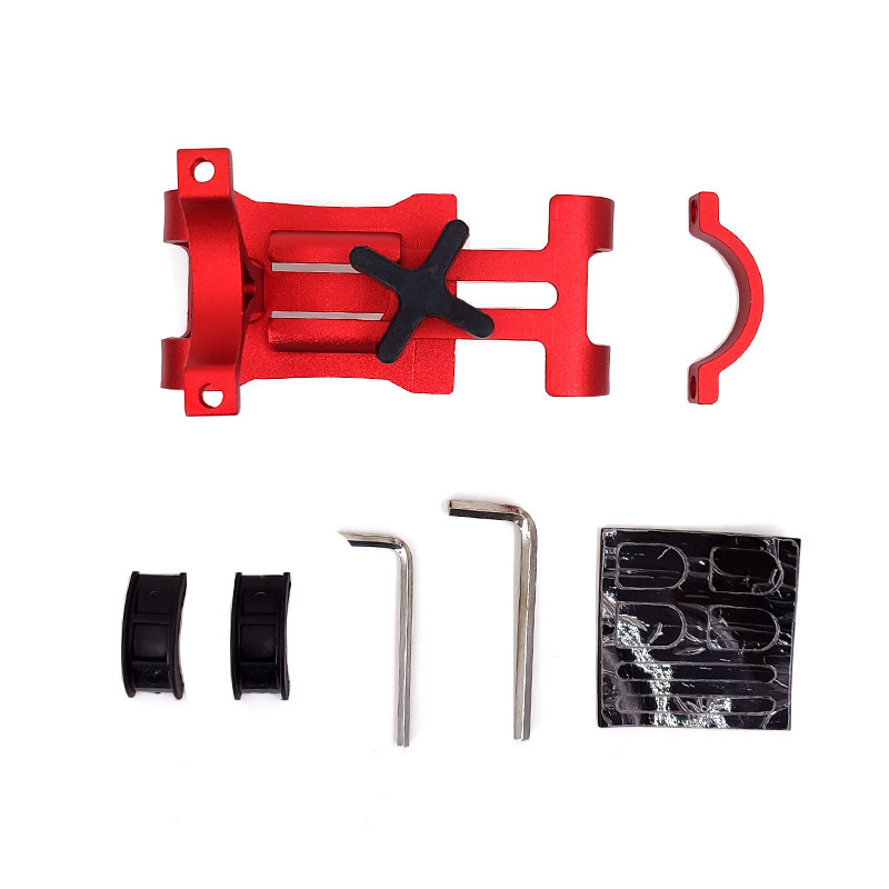 Soporte de Metal para teléfono de bicicleta, soporte antideslizante de aleación de aluminio, Clip GPS Universal para bicicleta de montaña y Moto, soporte para teléfono móvil para teléfonos inteligentes