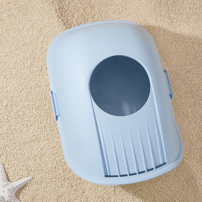 Original Xiaomi Mijia Furrytail Pet Toilet Box Dual Use Cat Litter Case Cats Lavatory Anti-Splash Loo Sandbox Cat Potty for Home