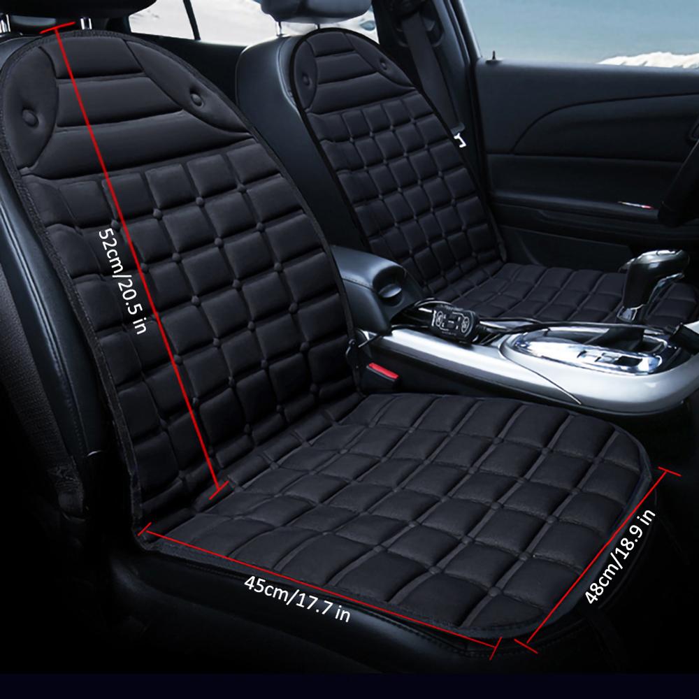 12V Electric Heated Car Seat Heater Cushion Warmer Cover Winter Heated Warm High Low Temperature Car Accessories