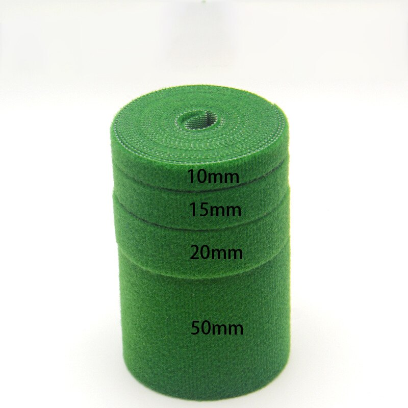2Meters/Roll 15/20/50mm Color magical Glue Self-adhesive Velcros Tape Hook and Loop Adhesive velcro Nylon Reusable Adhesive: green 15mm 2meter