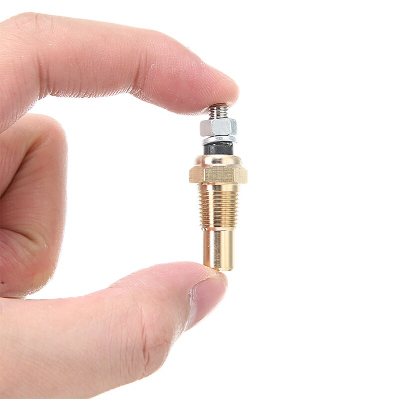 Sensor de temperatura del agua Auto Universal para coche Sensor de temperatura del agua emisor temperatura 1/8 NPT Sensor Indicador de emisor eléctrico rango 0 a 150 Celsius
