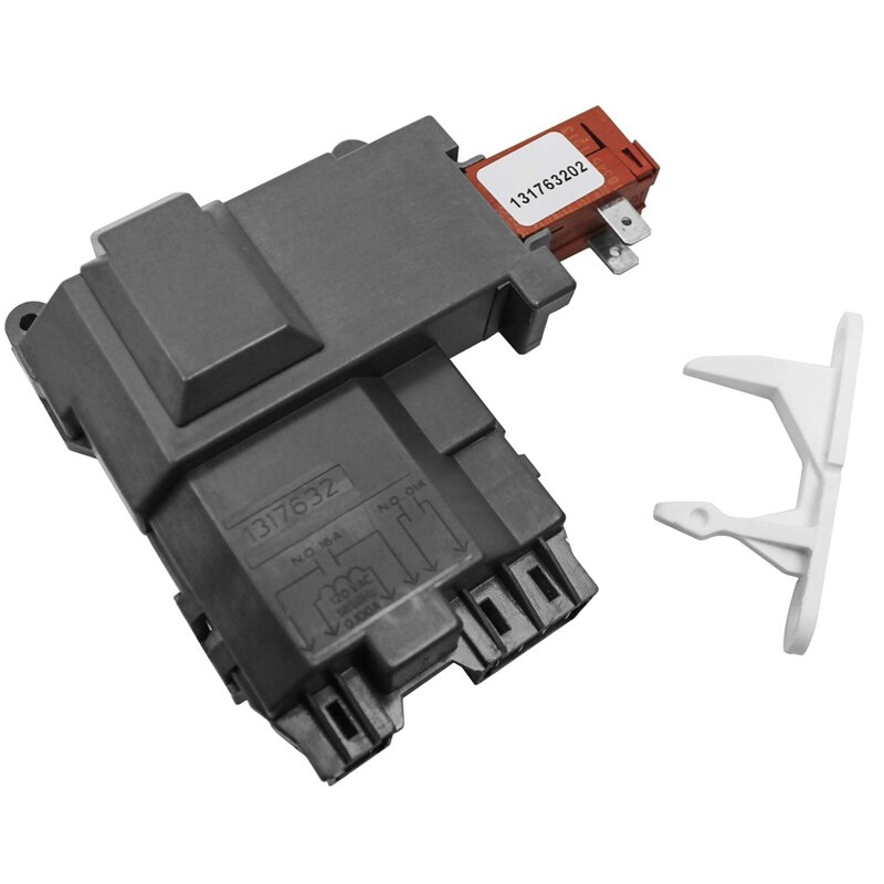 131763202 Washing Machine Door Lock Switch Assembly for Frigidaire, Electrolux 131763256, 0131763202 131269400 131763200 AP44550