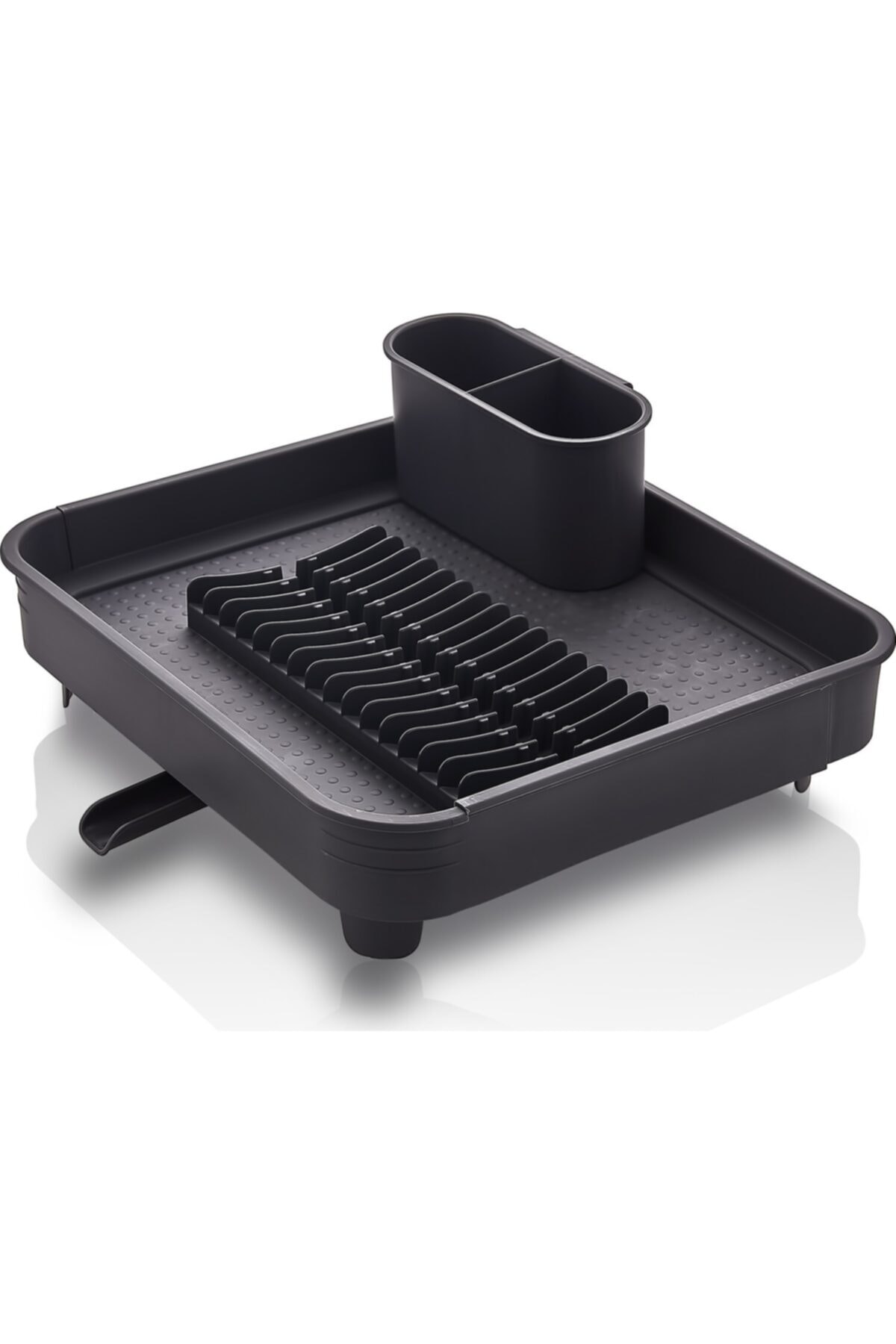 Opening and Closing Sliding Plate Dish Rack Dish Rack / Anthracite