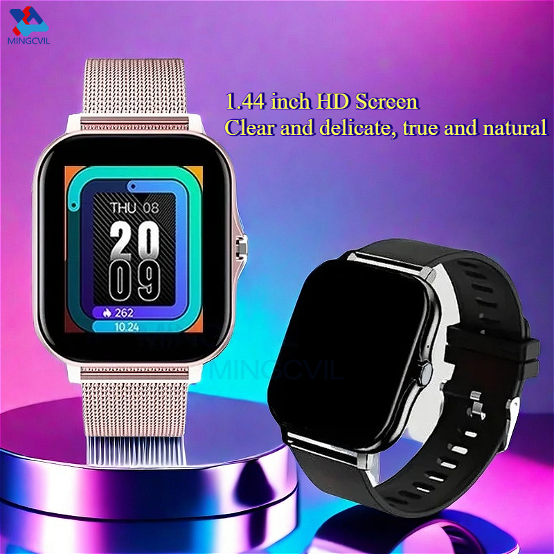 MINGCVIL inteligentny zegarek sportowy zegar zdatność monitor zdrowia wodoodporny Smartwatch bezprzewodowe zegarki telefoniczne dla Xiaomi IOS mężczyźni kobiety