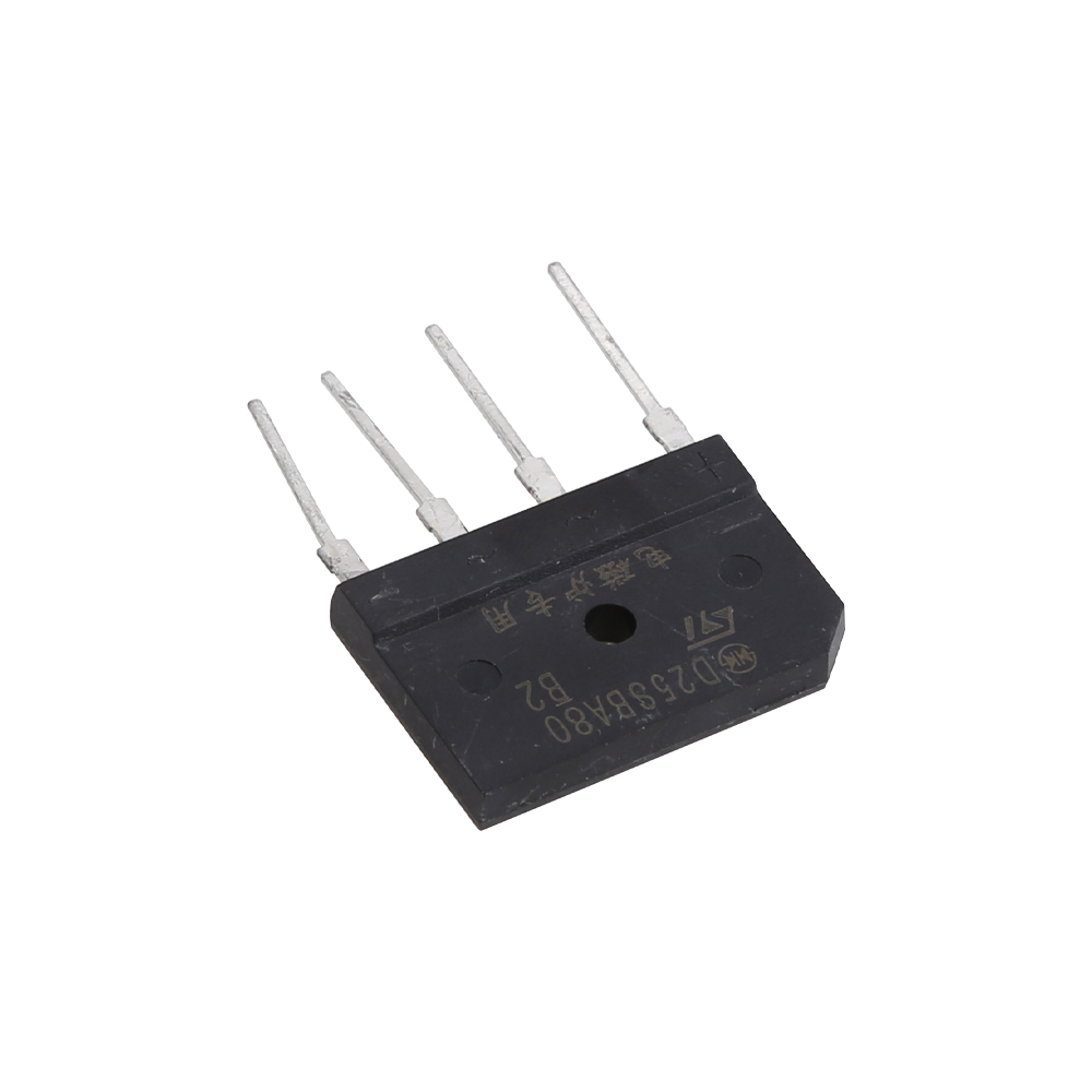 Pont redresseur électrique monophasé Original D25SBA80 à 4 broches pour redresseurs de pont de cuisinière à Induction 4 pièces