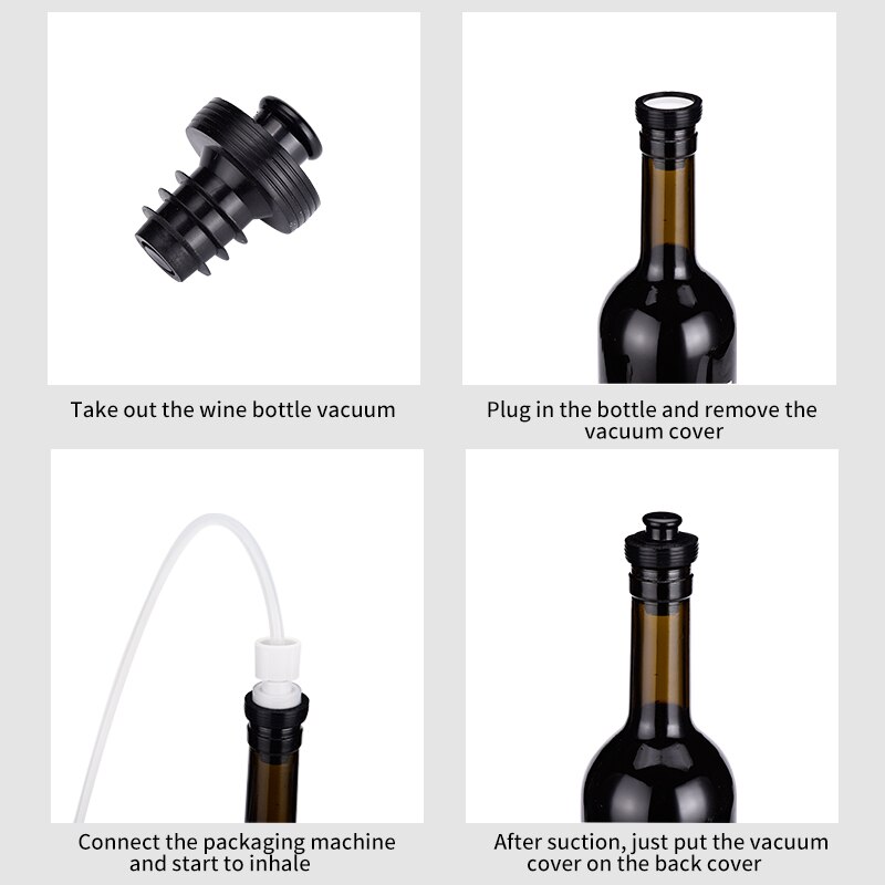 Beste Elektrische Vacuüm Sealer Machine Automatische Voedsel Vacuüm Met 10Pcs Voedsel Saver Zakken Huishoudelijke Verpakking Machine