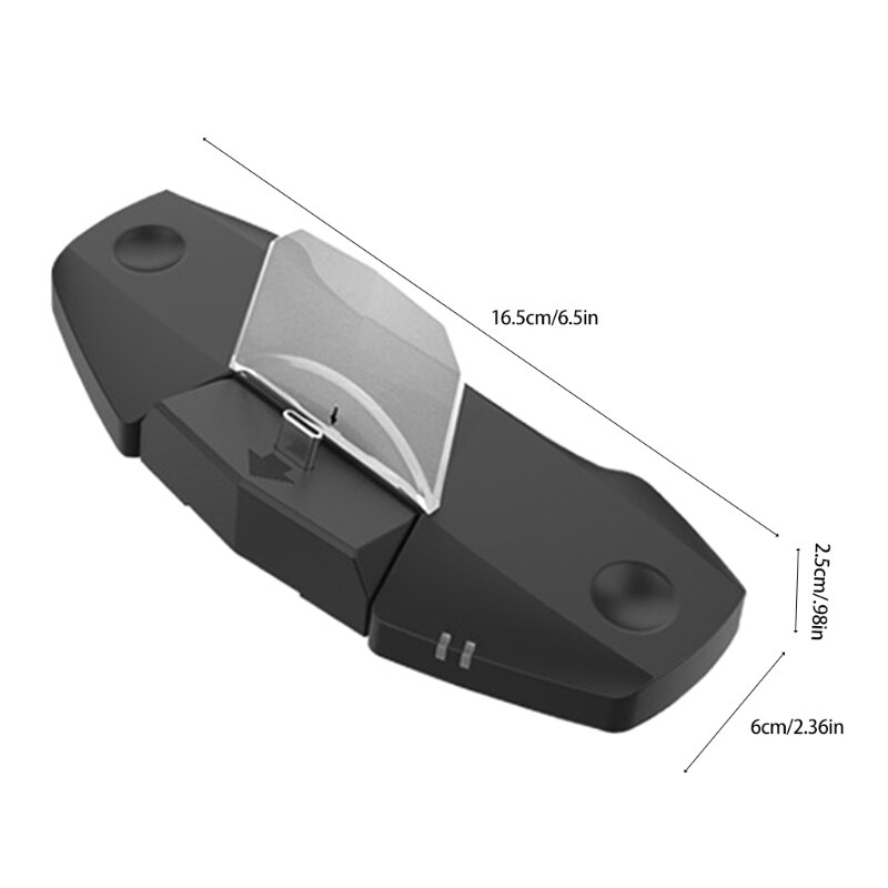 Protable LED Charging Dock Station Stand for N-Switch Lite Pro Controller Fast Charger