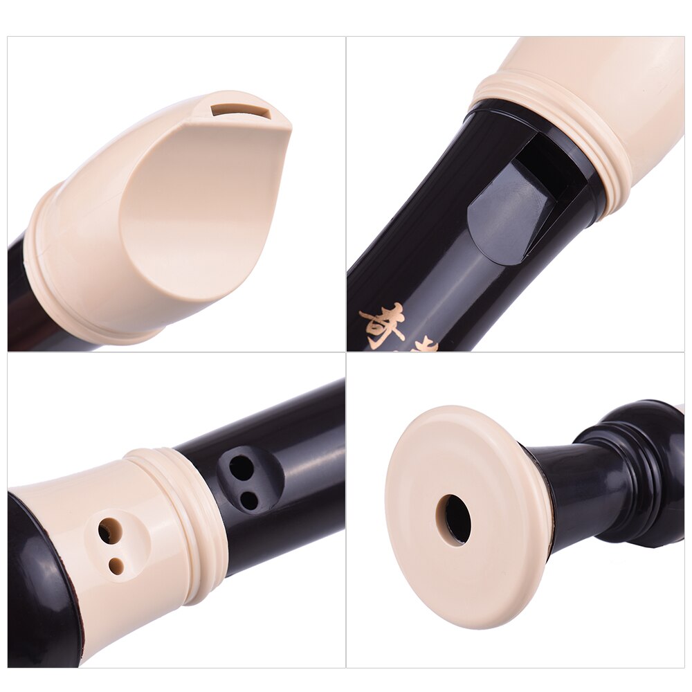 QM8A-23G Alto Recorder German Style 8 Hole Key of G Wind Musical Instrument with Cleaning Rod Carrying