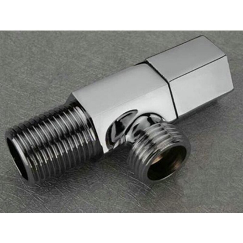 Full Brass Angle Valve G1/2 Male Hexagon Handle Angle Valve Bathroom Faucet Accessories