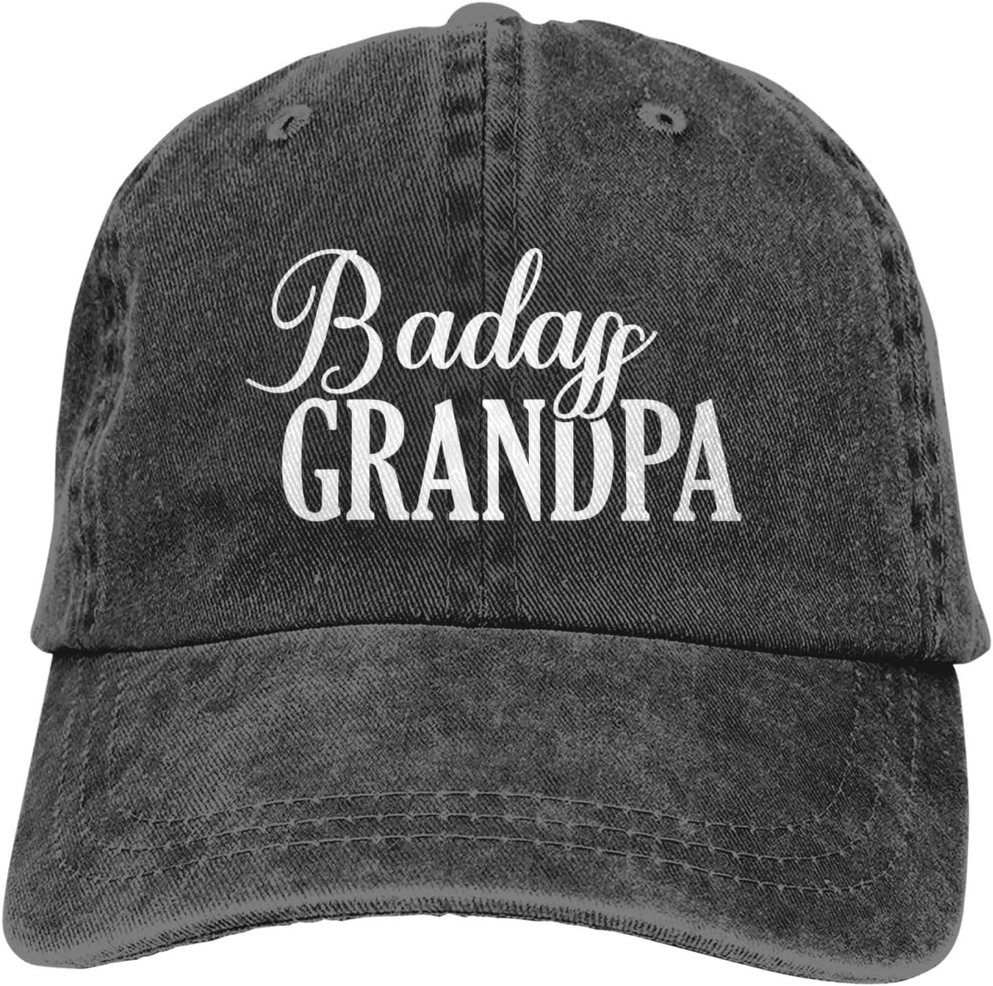 Casquette de baseball grand-père du monde, chapeau de papa de golf, réglable, original, classique, profil bas, chapeau en coton, hommes, femmes: WHITE