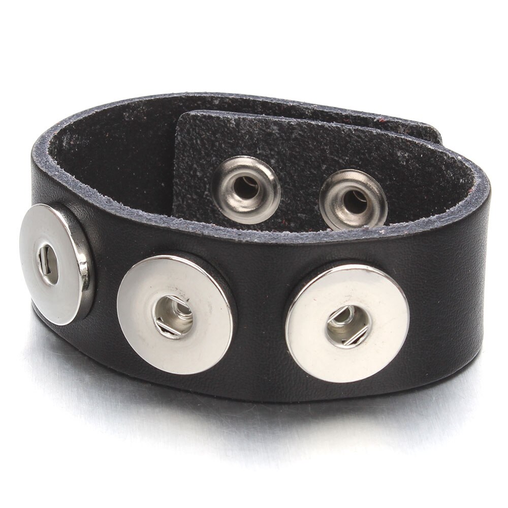 3- knops armband met drukknopen van leer voor vrouwen, wikkelarmband met bedel, boho, bohemian armbanden, armband voor vrouwen, sieraden  zg510