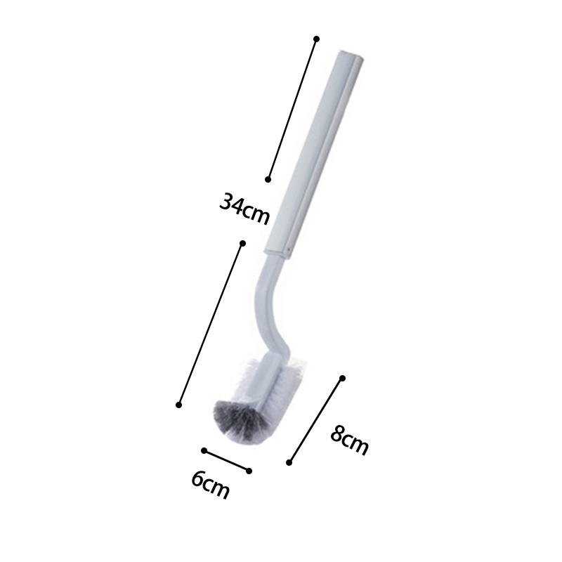 Household Bathroom Integrated Trash Can Multi-Functional Narrow Garbage Bucket With Toilet Cleaning Brush Toilet Trash Can Set: Toilet Brush