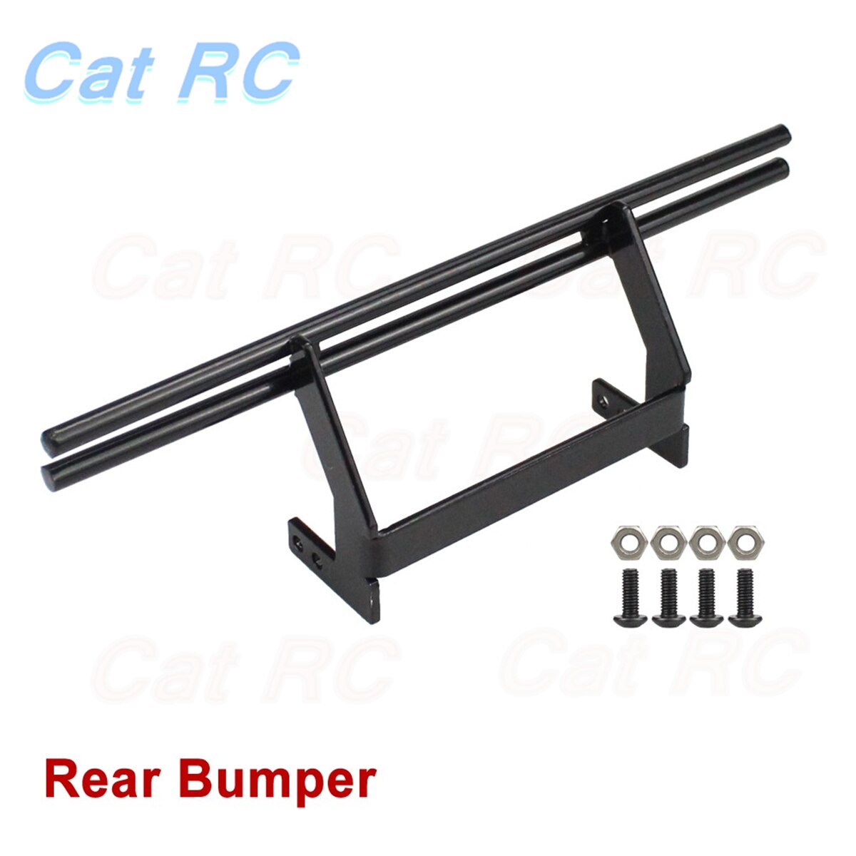 Traxxas TRX6 Metal Front Rear Bumper Roof Luggage Rack Chassis Armor Skid Plate Ladder CVD Brake Disc Trunk Panel RC Car: rear bmper
