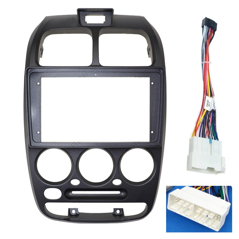Android Car Radio Frame Kit For HYUNDAI ACCENT VERNA 1999-2004 Auto Stereo Center Console Holder Fascia Trim Bezel Faceplate