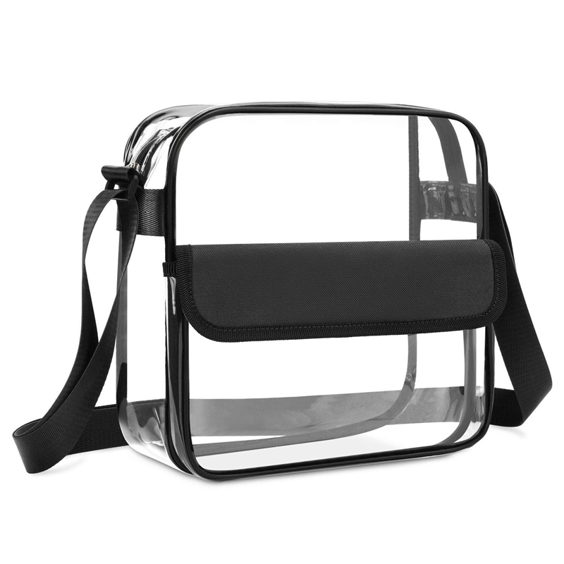 Sommer klare tasker kvinders gennemsigtige pvc-jelly-håndtaske rejsestrand kvindelig shopping skuldertaske vandtæt crossbody-taske pung: Default Title