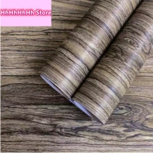 Papel tapiz de grano de madera, película de vinilo autoadhesiva para Peel And Stick para muebles, armario, estante de papel para encimera