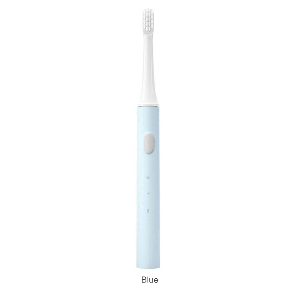 XIAOMI-cepillo de dientes eléctrico inteligente Mijia T100, cepillo de dientes sónico IPX7, resistente al agua, con cabezal: T100-Blue