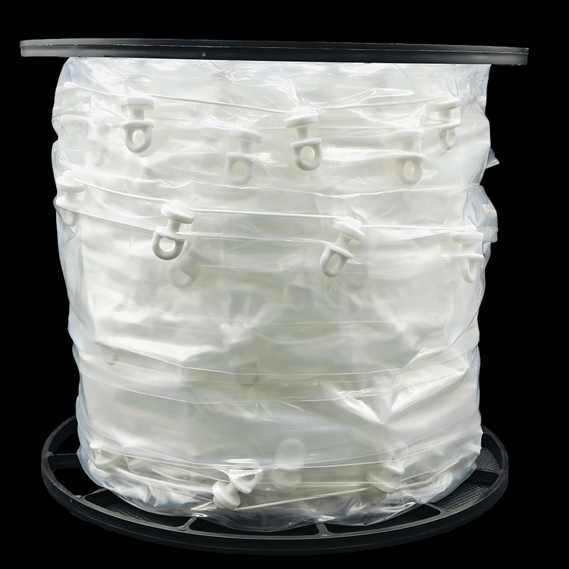 Silent Curtain Track Pulley For S Fold Wave Curtains Rail  Distance 54mm 60mm 70mm 80mm s-wave curtain line runner