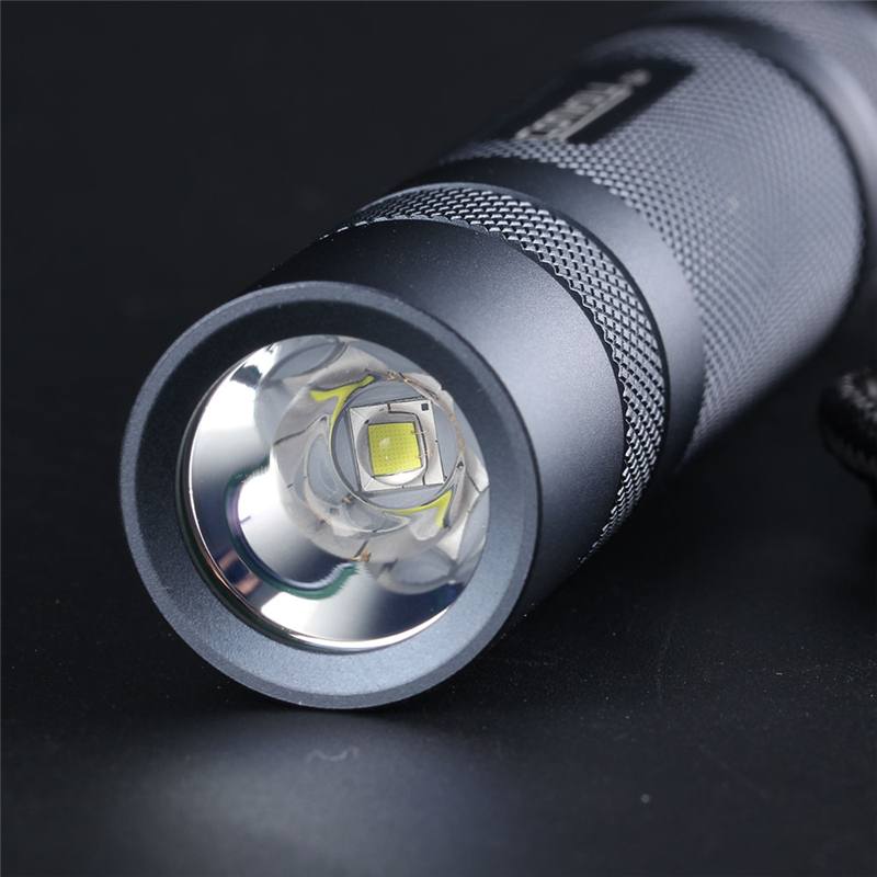 Convoy S2 Plus SST40 Linterna Linterna LED de alta potencia 18650 Luz de Flash 1800 lúmenes Camping pesca luz de trabajo Mini linterna