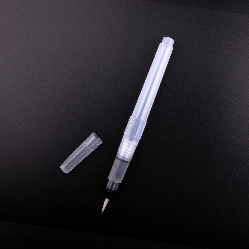 Rotulador de pincel de acuarela, rotuladores de dibujo de Anime Manga para pintura, papelería, suministros de arte: Small brush