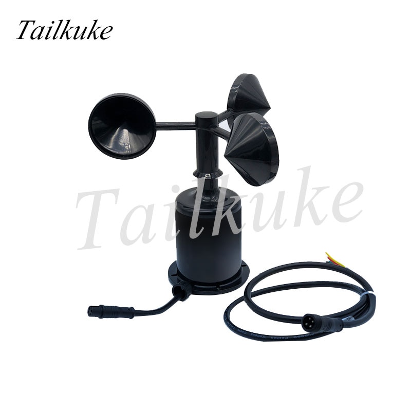 Vindhastighedsføler / senderstrømsignaludgang 4-20ma / 0-20ma tre-kop anemometer