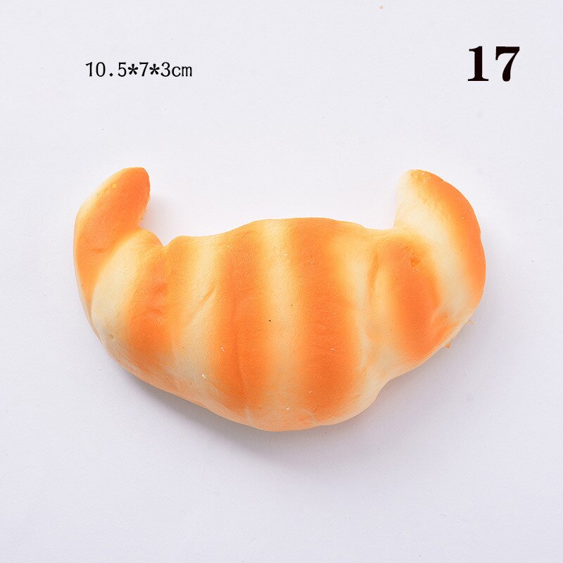 Cake Squishy colorful Hanamaki Bread Squishies Toy Squeeze Squishi Toy Squishie Slow Rising Stress Relief Toys For Childrens: 17