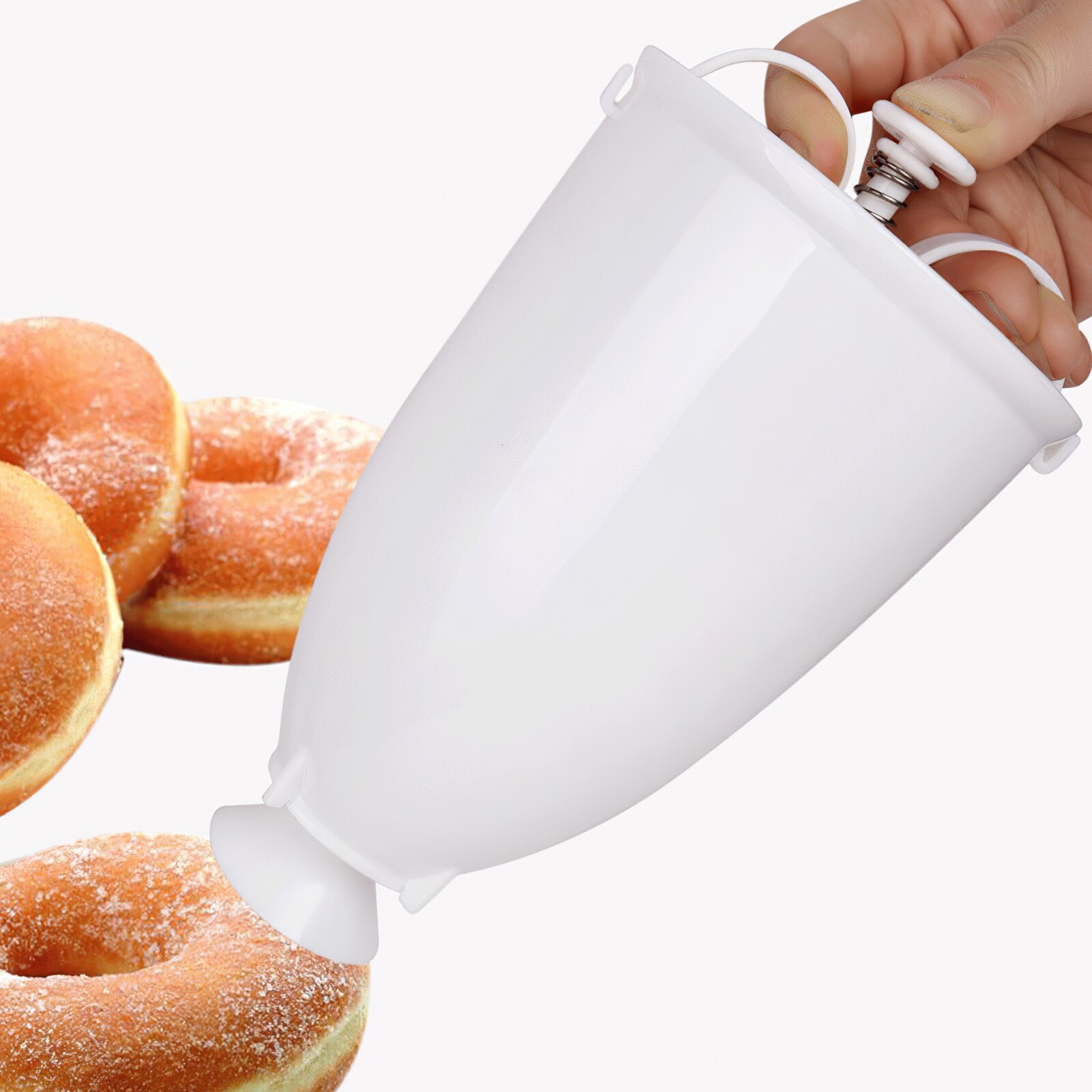 Manual Donut Maker Compression Spring Maker Lightweight Donut Baking Mold Producer Donut Baking Tool For Kitchen Bread Shop