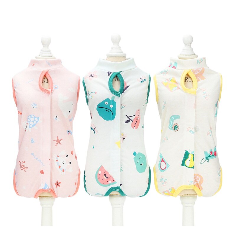 Vêtements de stérilisation pour chat, tenue de chirurgie douce et fine, anti-léchage, garde au , produits de beauté pour animaux de compagnie, costume de récupération pour chat, mignon