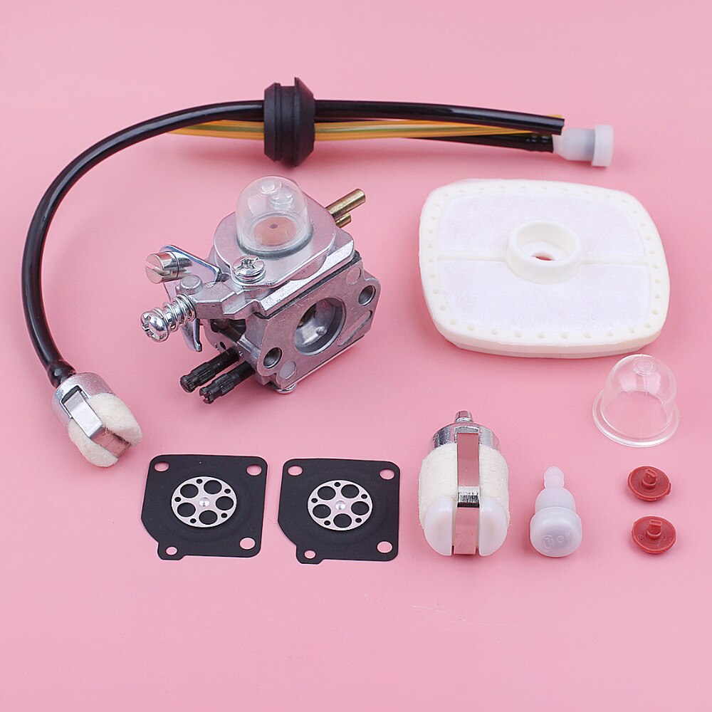 Carburateur Voor Zama C1U-K47 C1U-K52 C1U-K29 Echo SRM2100 GT2000 GT2100 PAS2000 Air Fuel Filter Lijn Grommet Kit Trimmer Deel