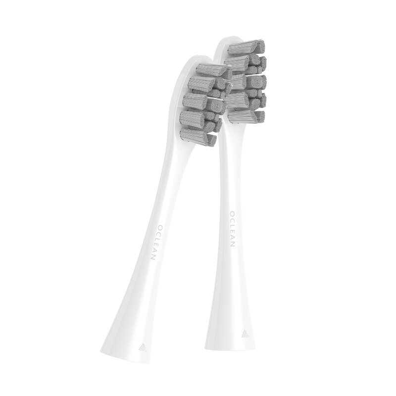 Originale 2 stk oclean  pw01 udskiftningsbørstehoved til oclean x / se / air / en elektrisk sonic tandbørstehoveder børstehoveder hjem